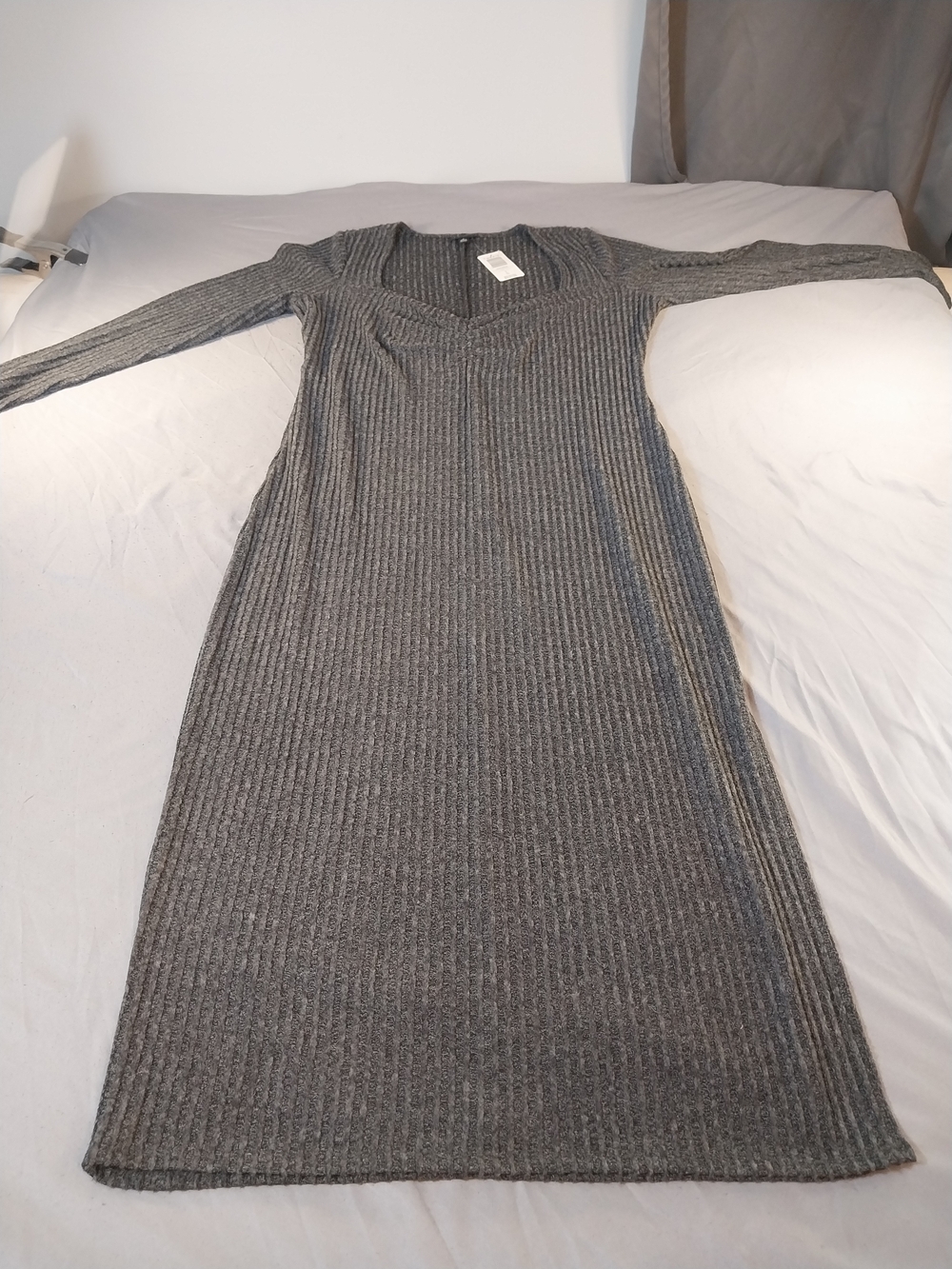 Torrid Ribbed Knit Midi Sweater Dress #257